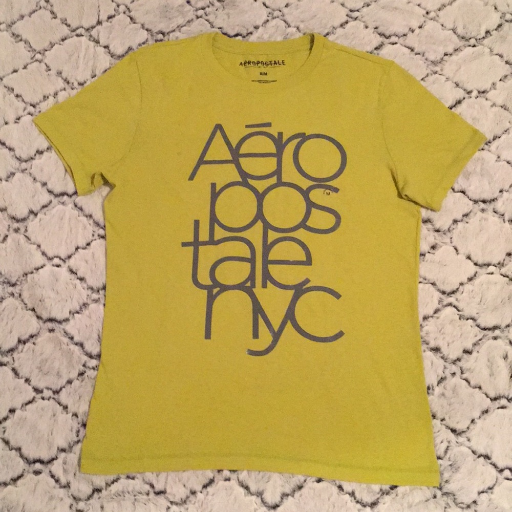 Aeropostale Graphic Crew Neck T-Shirt SZ M